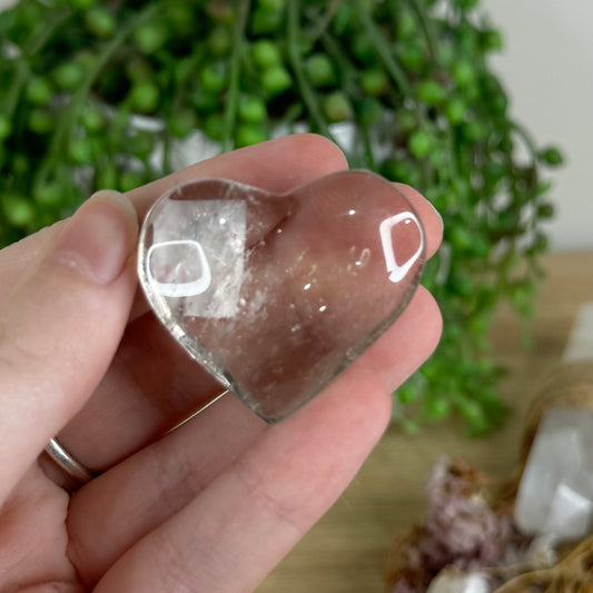 Smokey Quartz Heart (P368)