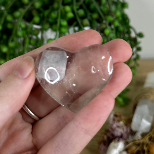 Smokey Quartz Heart (P367)