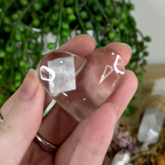 Smokey Quartz Heart (P362)