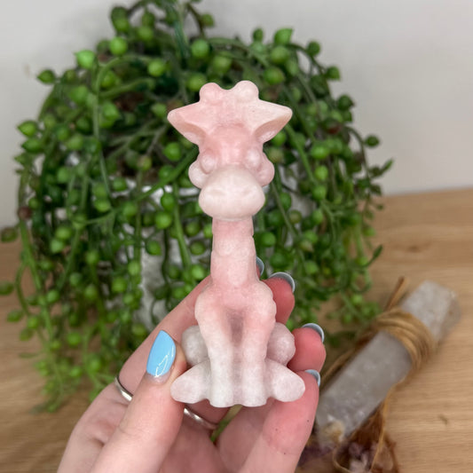 Pink Opal Giraffe (O715)