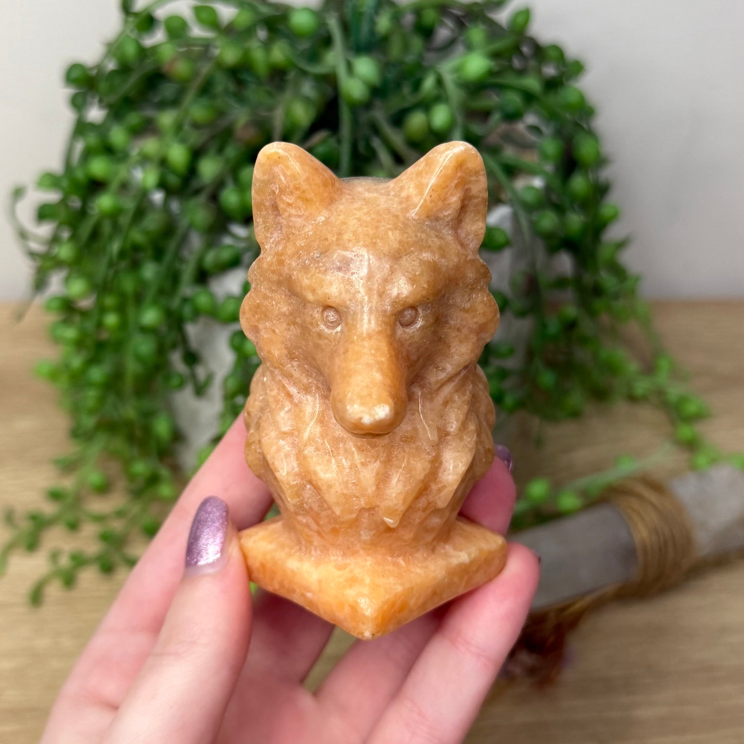 Sunstone Wolf Head (Z730)