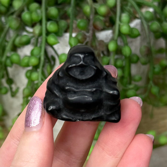 Black Obsidian Buddha (Z707)
