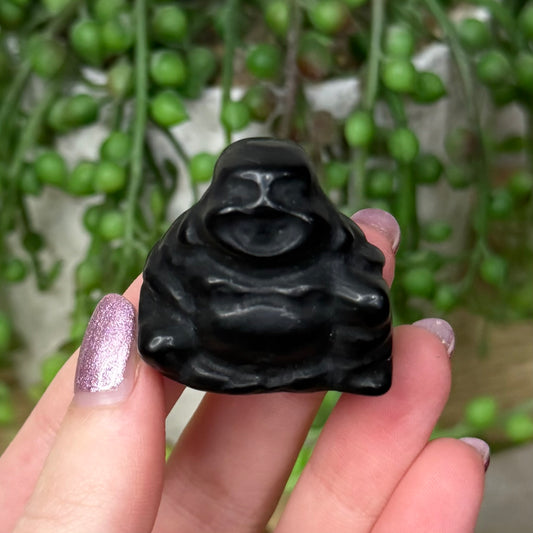 Black Obsidian Buddha (Z710)