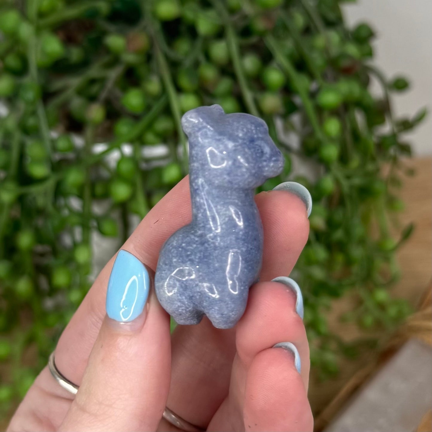 Blue Aventurine Llama (U744)
