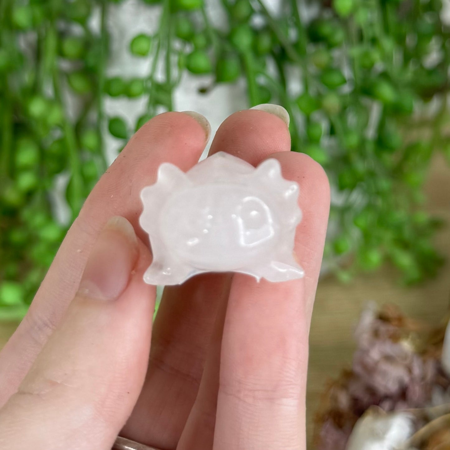 Rose Quartz Axolotl (P286) (P289)