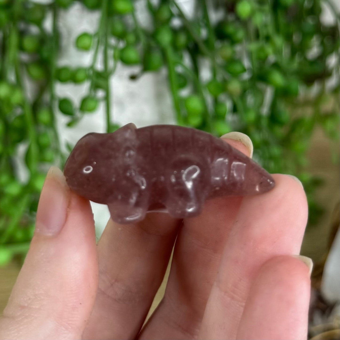 Strawberry Quartz Axolotl (P285)