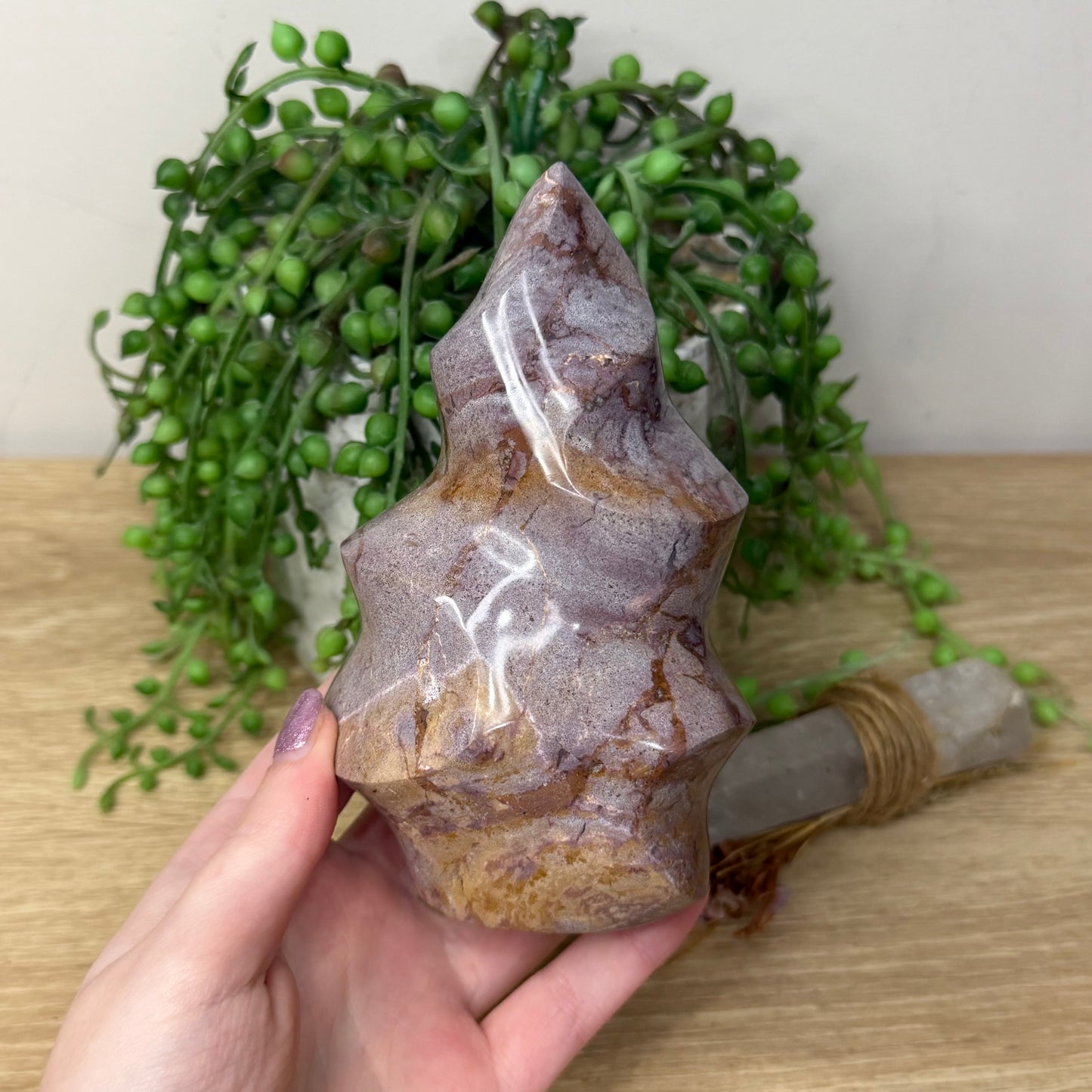 Ocean Jasper Vase (Z853)