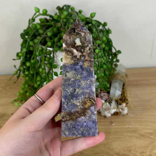 Purple Sphalerite Tower (P792)
