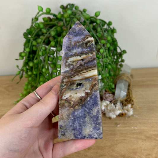 Purple Sphalerite Tower (P794)
