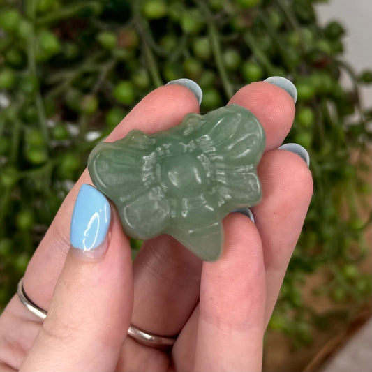 Green Aventurine Bee