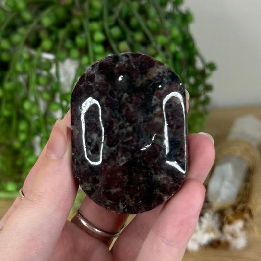 Garnet Palm Stone (P774)