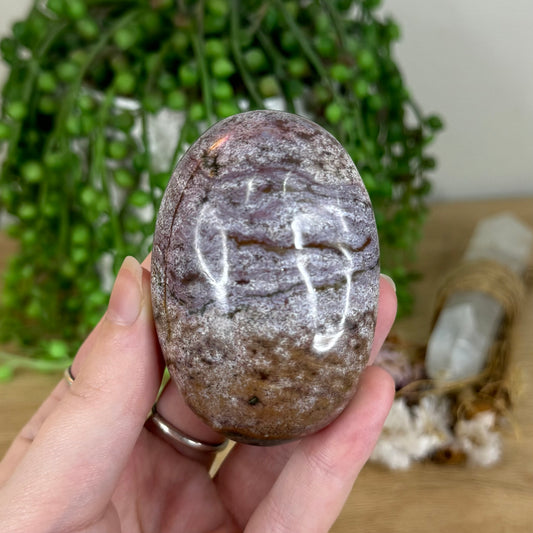 Ocean Jasper Palm Stone (P778)