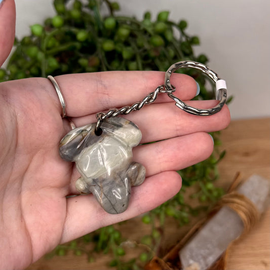 Jasper Frog Keychain (U639)