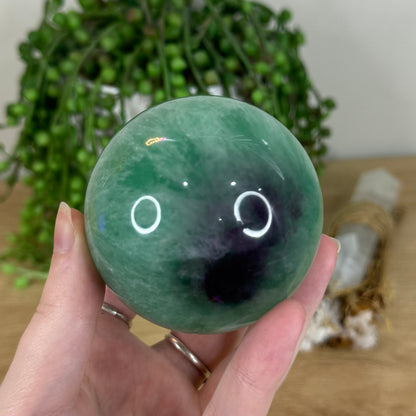 Green Fluorite Sphere (P785)