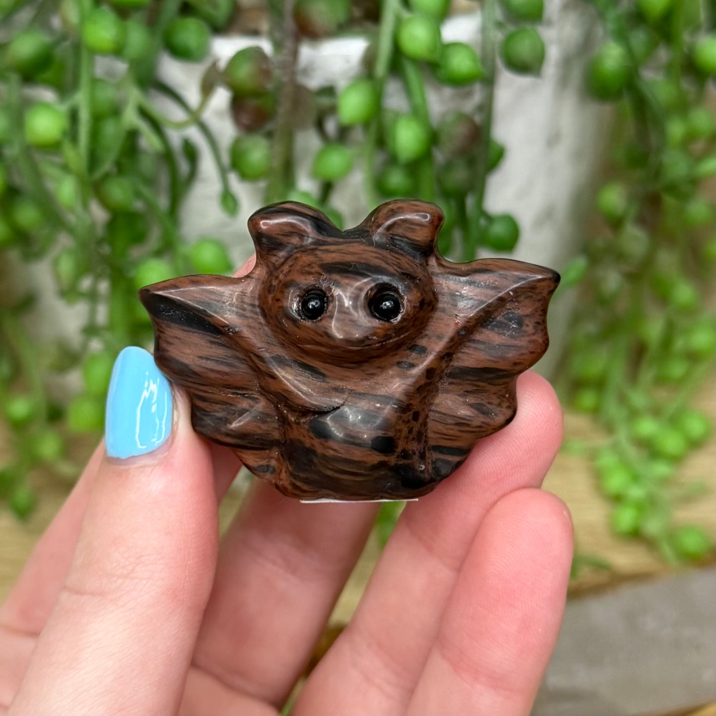 Mahogany Obsidian Bat (300A)