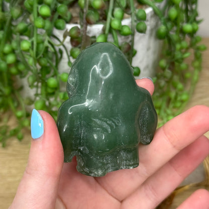 Green Aventurine Gorilla (289A)