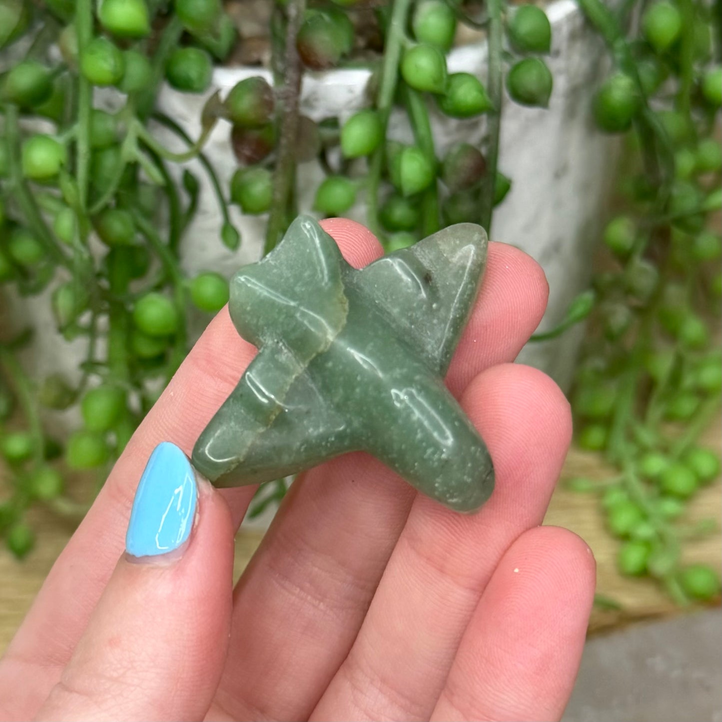 Green Aventurine Plane (Y558)