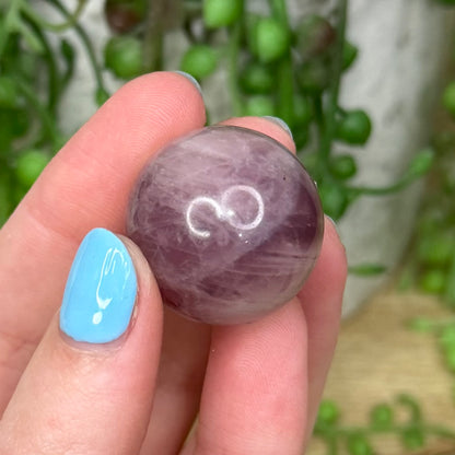Lavender Rose Quartz Sphere (321A)