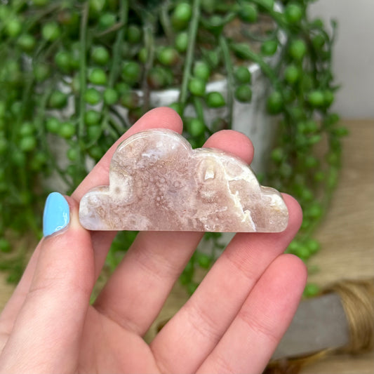 Pink Amethyst / Flower Agate Cloud (232A)