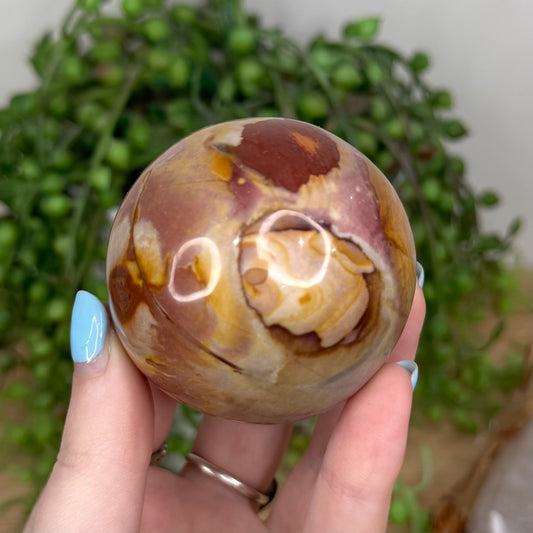 Polychrome Jasper Sphere (U453)