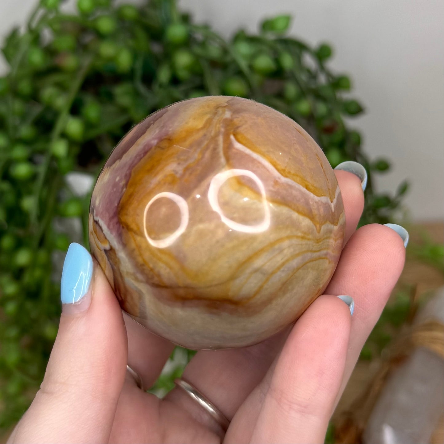Polychrome Jasper Sphere (U453)