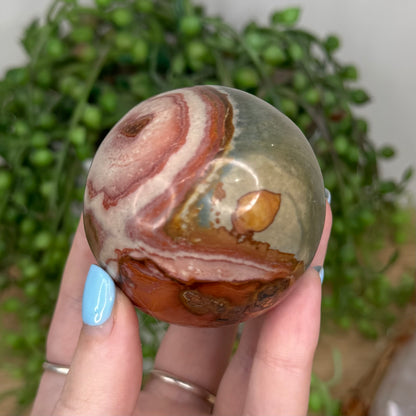 Polychrome Jasper Sphere (U454)