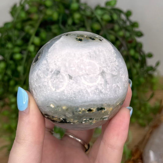 Moss Agate Sphere (U456)