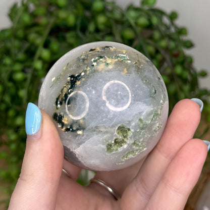 Moss Agate Sphere (U456)
