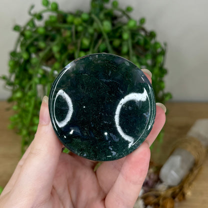Moss Agate Bowl (P821)