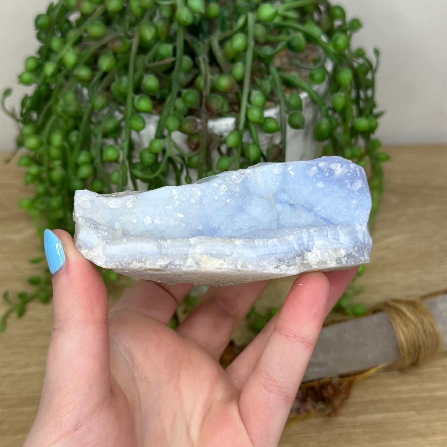 Blue Lace Agate Specimen (Z871)