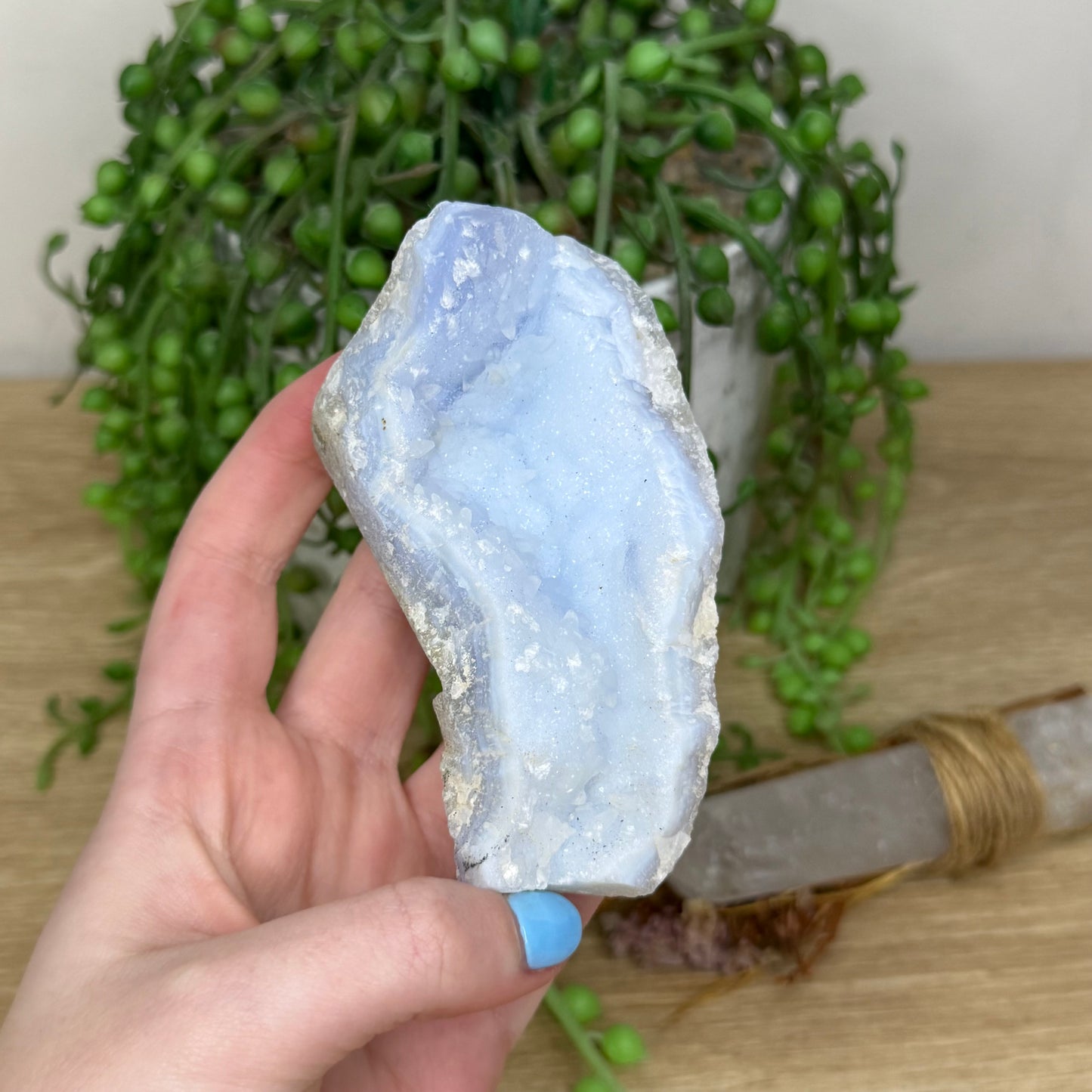 Blue Lace Agate Specimen (Z871)
