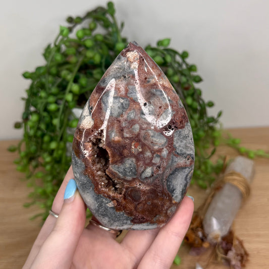 Red Sphalerite Arch Free Form (U482)