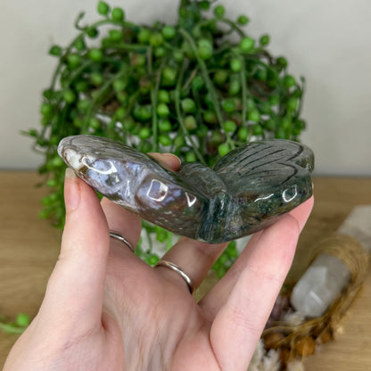 Moss Agate / Ocean Jasper Butterfly (P835)