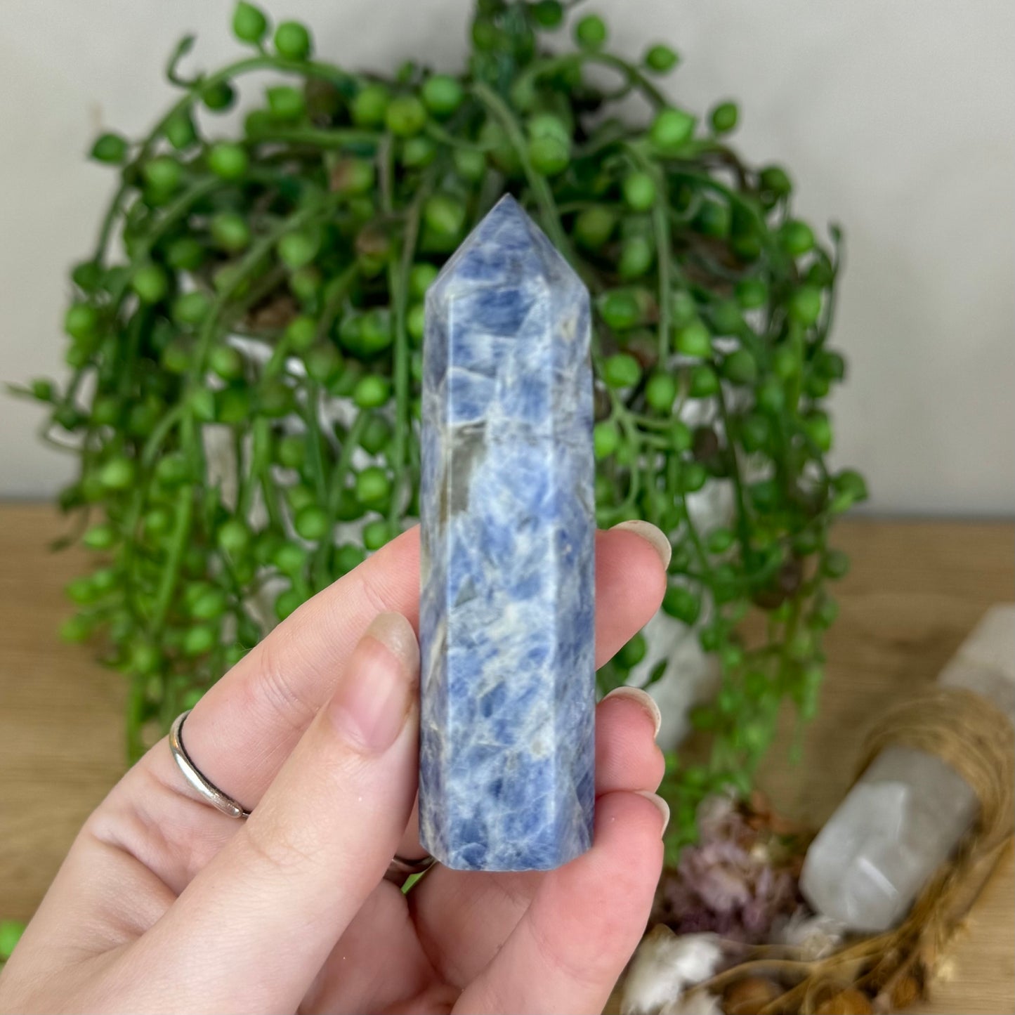 Blue Kyanite Point (P853)