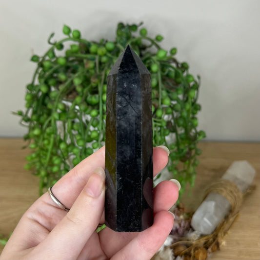 Tourmaline In Quartz Point (P851)