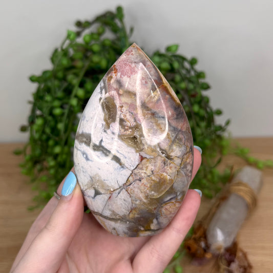 Pink Chalcedony Arch Free Form (U479)