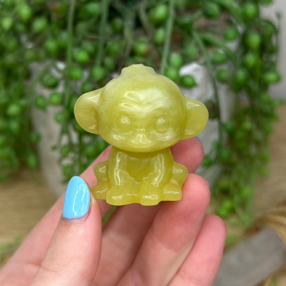 Yellow Jade Monkey (340A)