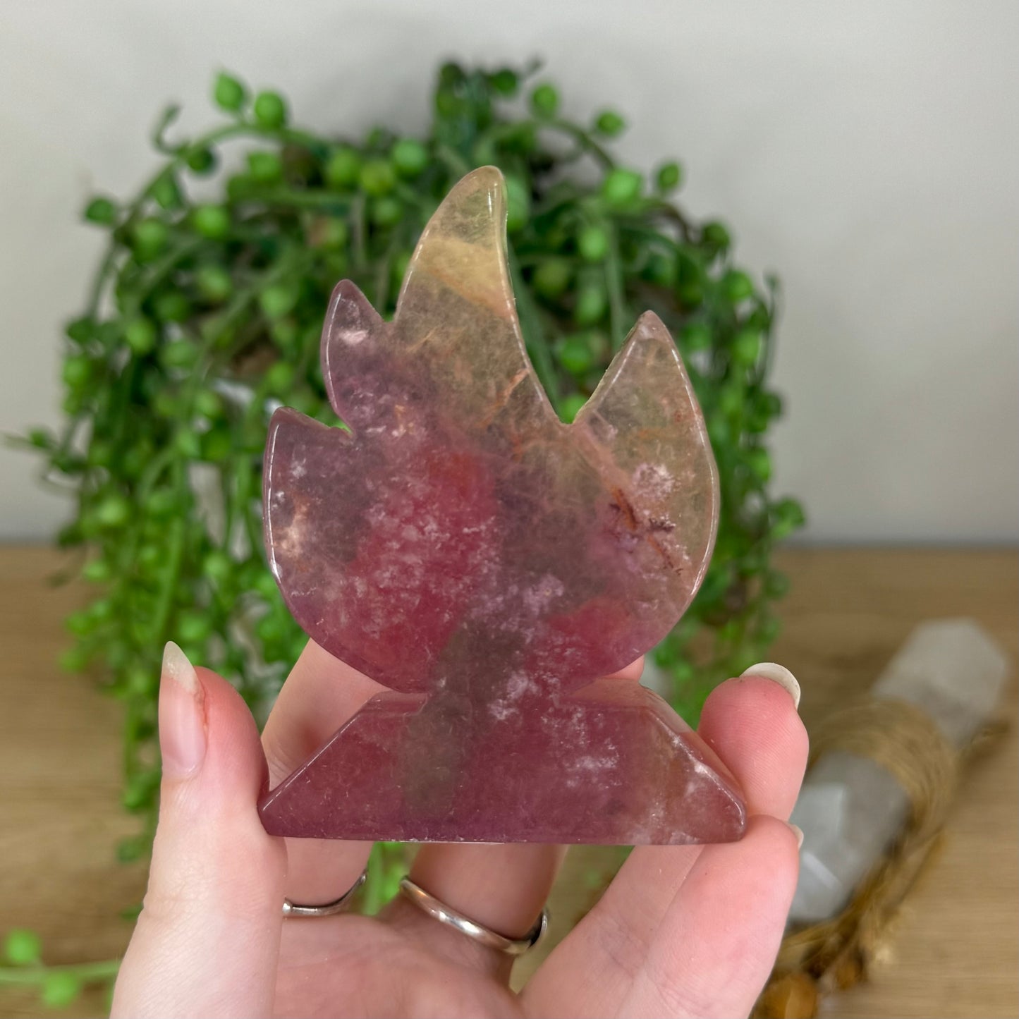 Purple Fluorite Flame (Q141)