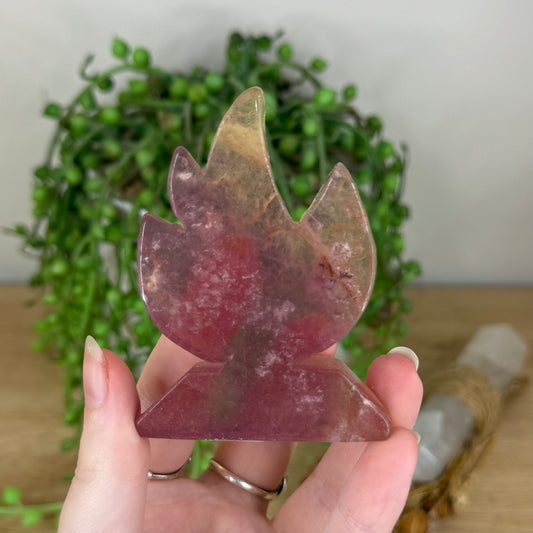Purple Fluorite Flame (Q141)