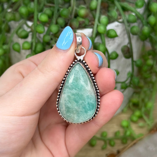 Amazonite Pendant