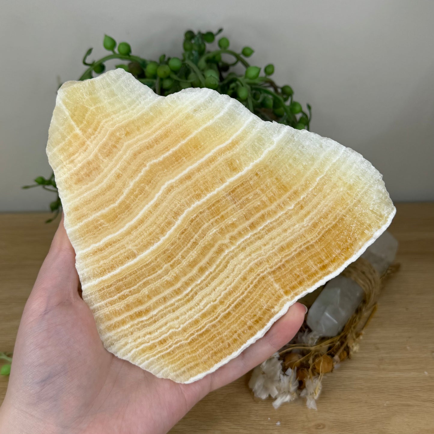 Yellow Calcite Slab (P885)