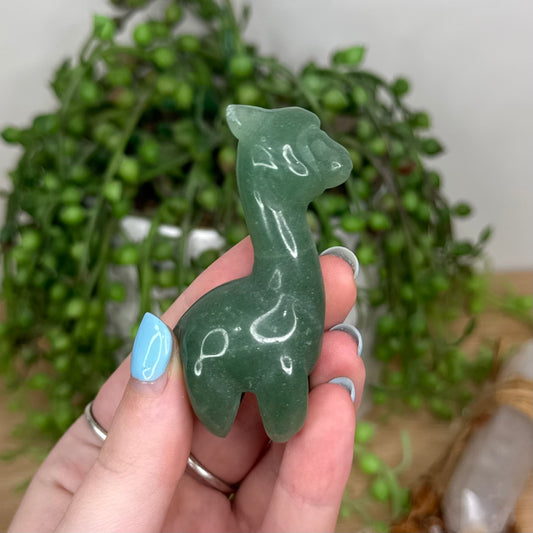 Green Aventurine Llama (U349)