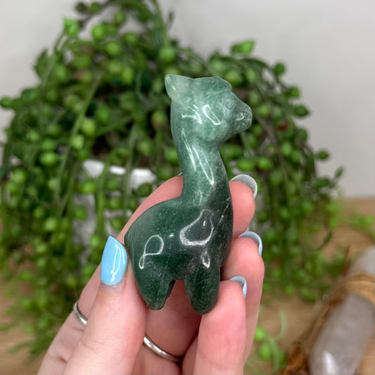 Green Aventurine Llama (U347)