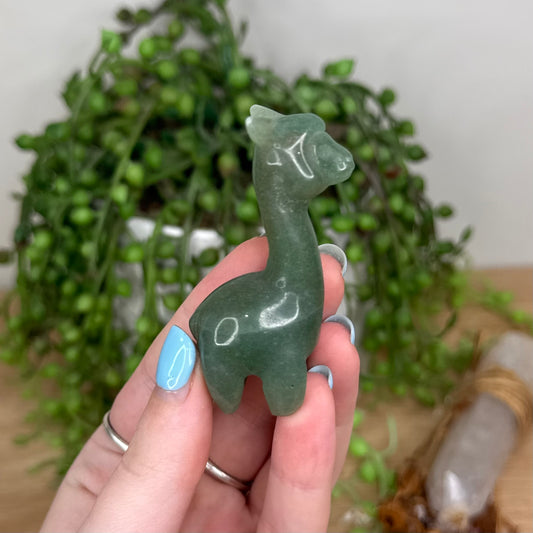 Green Aventurine Llama (U348)