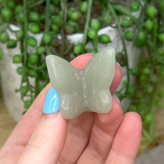 Green Aventurine Butterfly (268A)