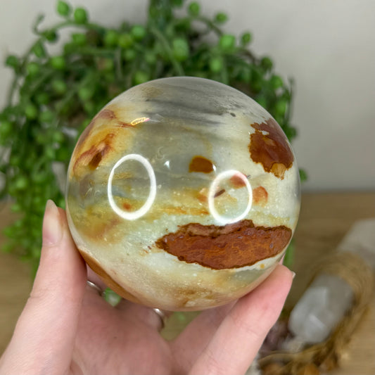 Polychrome Jasper Sphere (P511)