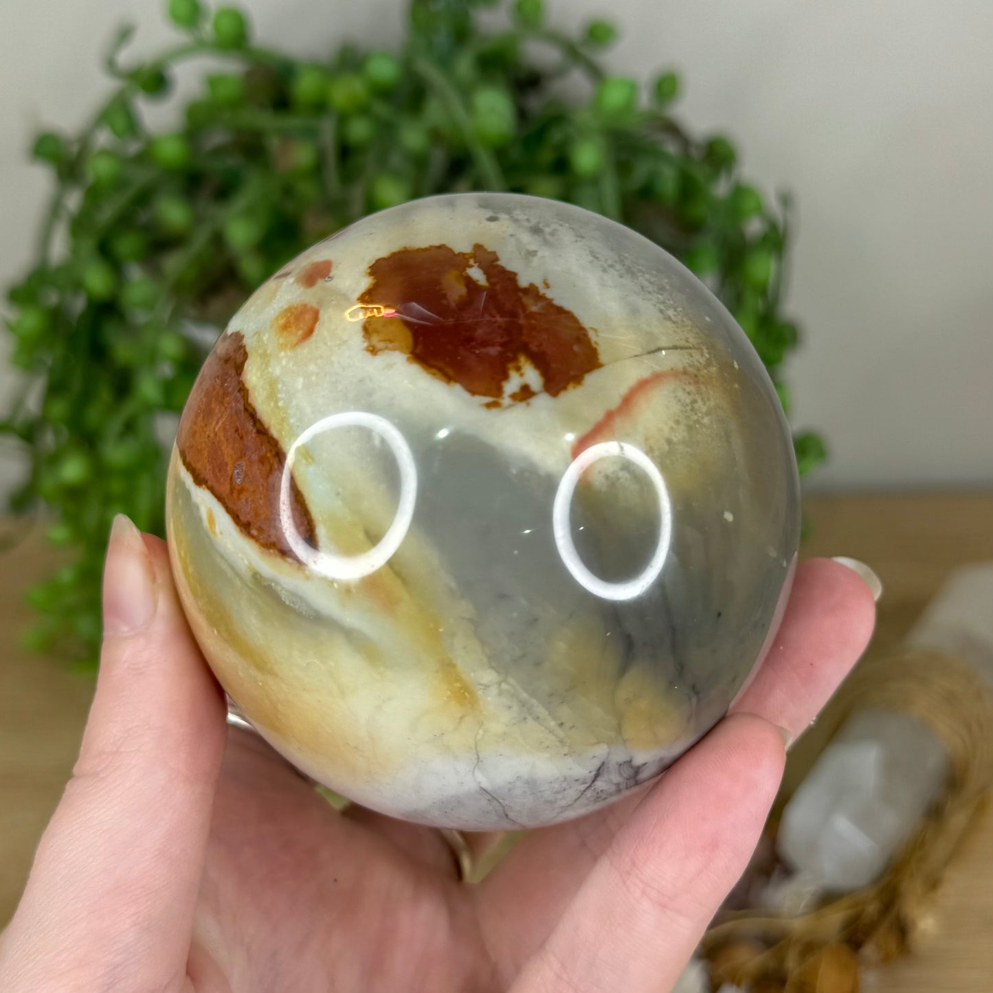 Polychrome Jasper Sphere (P511)