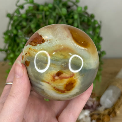 Polychrome Jasper Sphere (P511)