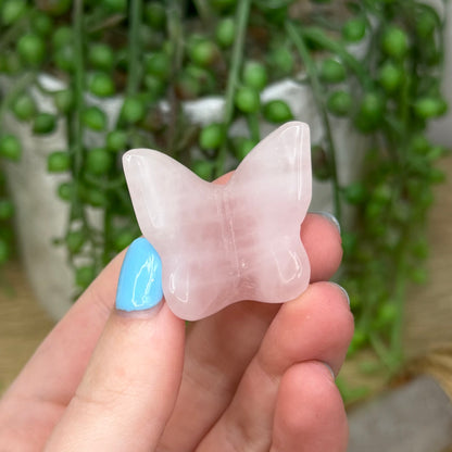 Rose Quartz Butterfly (258A)