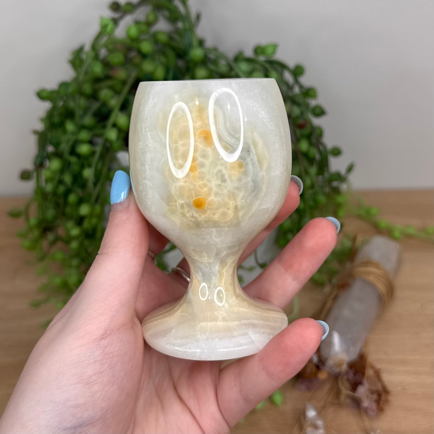 Afghan Jade Goblet (U834)